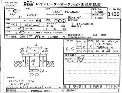 Hino RANGER  с аукциона в Японии