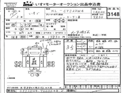 Isuzu TRUCK  с аукциона в Японии