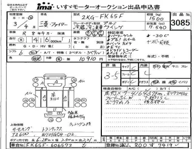 Mitsubishi FUSO FIGHTER  с аукциона в Японии
