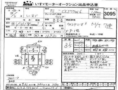 Isuzu TRUCK  с аукциона в Японии
