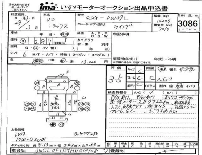 Nissan CONDOR  с аукциона в Японии