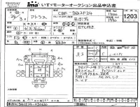Nissan ATLAS лот № 1203 оценка 3.5  с аукциона в Японии 4