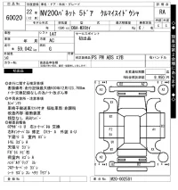 Nissan NV200 лот № 60020 оценка RA  с аукциона в Японии 7