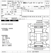 Subaru FORESTER лот № 2295 оценка 3.5  с аукциона в Японии 6