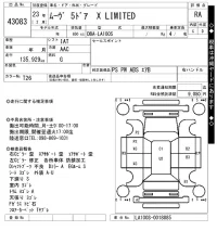 Daihatsu MOVE лот № 43083 оценка RA  с аукциона в Японии 10