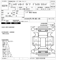 Daihatsu HIJET VAN лот № 2279 оценка 3.5  с аукциона в Японии 6