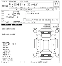Mazda CX-3 лот № 2288 оценка 3.5  с аукциона в Японии 6