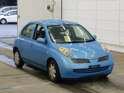 Nissan MARCH  с аукциона в Японии