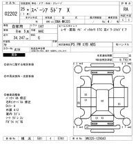 Suzuki SPACIA лот № 2202 оценка RA  с аукциона в Японии 6