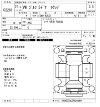 Volkswagen GOLF лот № 2281 оценка 3.5  с аукциона в Японии 5