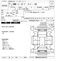BMW MINI лот № 2359 оценка 4.5  с аукциона в Японии 6