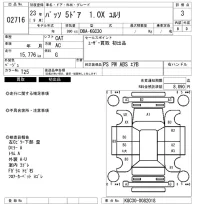 Toyota PASSO лот № 2716 оценка 3  с аукциона в Японии 6