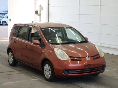 Nissan NOTE  с аукциона в Японии