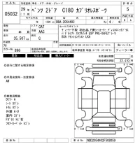 Mercedes-Benz C CLASS лот № 5032 оценка 5  с аукциона в Японии 6