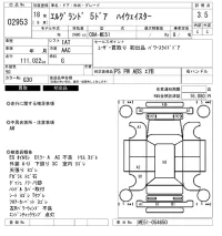 Nissan ELGRAND лот № 2953 оценка 3.5  с аукциона в Японии 6