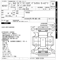 Nissan SERENA лот № 43157 оценка RA  с аукциона в Японии 10