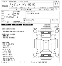 Suzuki JIMNY лот № 3003 оценка 3.5  с аукциона в Японии 6