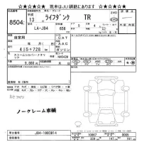 Honda LIFE DUNK лот № 8504 оценка -  с аукциона в Японии 3