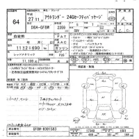 Mitsubishi OUTLANDER лот № 64 оценка R  с аукциона в Японии 6