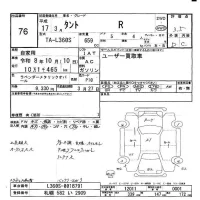 Daihatsu TANTO лот № 76 оценка 3.5  с аукциона в Японии 5