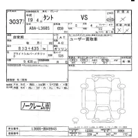 Daihatsu TANTO лот № 3037 оценка -  с аукциона в Японии 6
