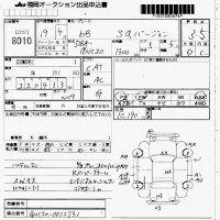 Toyota BB лот № 8010 оценка 3.5  с аукциона в Японии 7