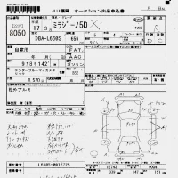 Daihatsu MIRA лот № 8050 оценка R  с аукциона в Японии 7