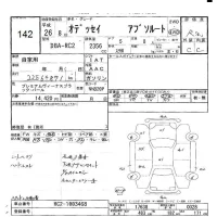 Honda ODYSSEY лот № 142 оценка R  с аукциона в Японии 7