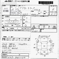 Honda ACTY TRUCK лот № 8188 оценка R  с аукциона в Японии 7