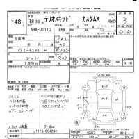 Daihatsu TERIOS KID лот № 148 оценка 3  с аукциона в Японии 5