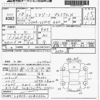 Daihatsu MIRA лот № 4082 оценка 3.5  с аукциона в Японии 7