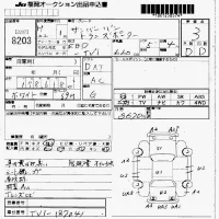 Subaru SAMBAR лот № 8203 оценка 3  с аукциона в Японии 7