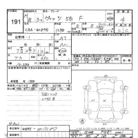 Toyota VITZ лот № 191 оценка 4  с аукциона в Японии 5