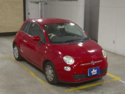Fiat 500  с аукциона в Японии