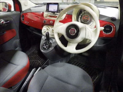 Fiat 500  с аукциона в Японии