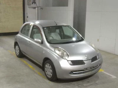 Nissan MARCH  с аукциона в Японии