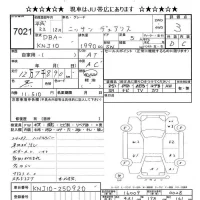 Nissan DUALIS лот № 7021 оценка 3  с аукциона в Японии 8