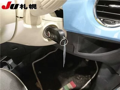 Fiat 500  с аукциона в Японии