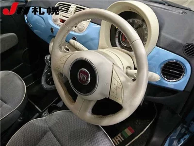 Fiat 500  с аукциона в Японии