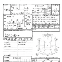 Nissan NOTE лот № 1542 оценка 3.5  с аукциона в Японии 6
