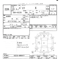 Toyota PASSO лот № 228 оценка 3.5  с аукциона в Японии 5