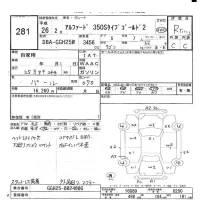 Toyota ALPHARD лот № 281 оценка R  с аукциона в Японии 7