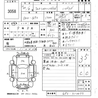 Honda FIT SHUTTLE лот № 3058 оценка 3.5  с аукциона в Японии 6