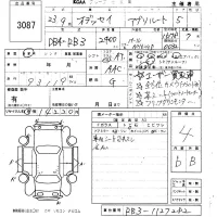 Honda ODYSSEY лот № 3087 оценка 4  с аукциона в Японии 6