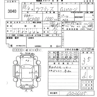 Toyota RACTIS лот № 3040 оценка 3.5  с аукциона в Японии 6