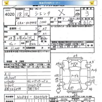Toyota SIENTA лот № 4020 оценка 3  с аукциона в Японии 5