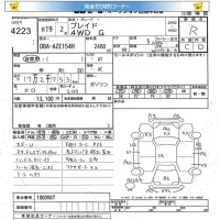 Toyota BLADE лот № 4223 оценка R  с аукциона в Японии 5