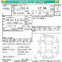 Daihatsu MIRA E S лот № 11031 оценка R  с аукциона в Японии 4