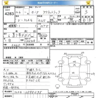 Honda ACTY TRUCK лот № 4283 оценка 3  с аукциона в Японии 5