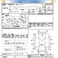 Subaru LEGACY лот № 4413 оценка RA  с аукциона в Японии 5